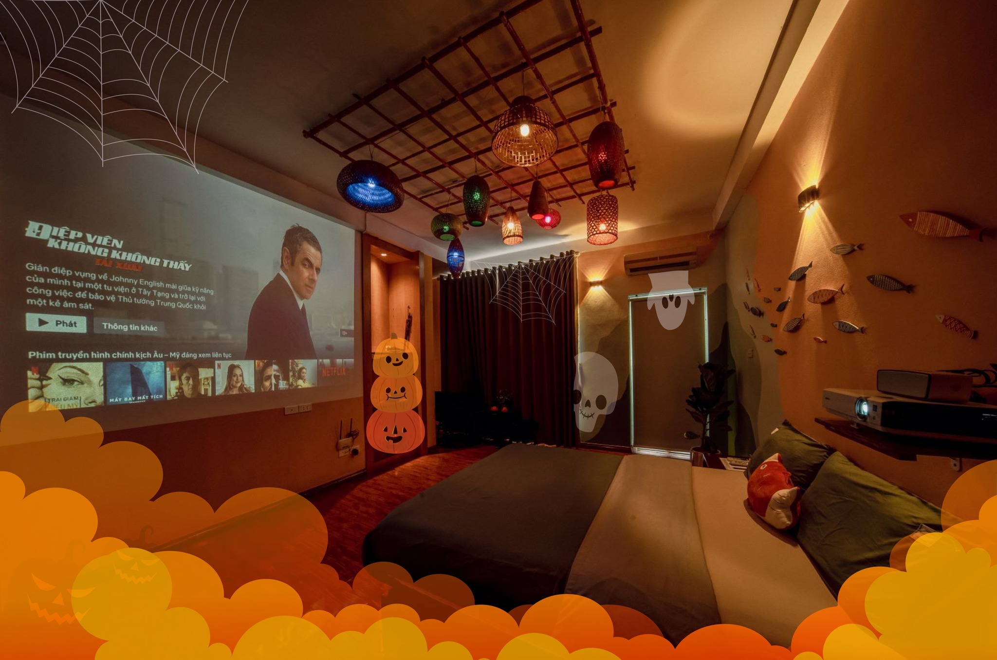 Bất cứ khi nào ta muốn một không gian yên tĩnh xem Netflix và nghỉ ngơi